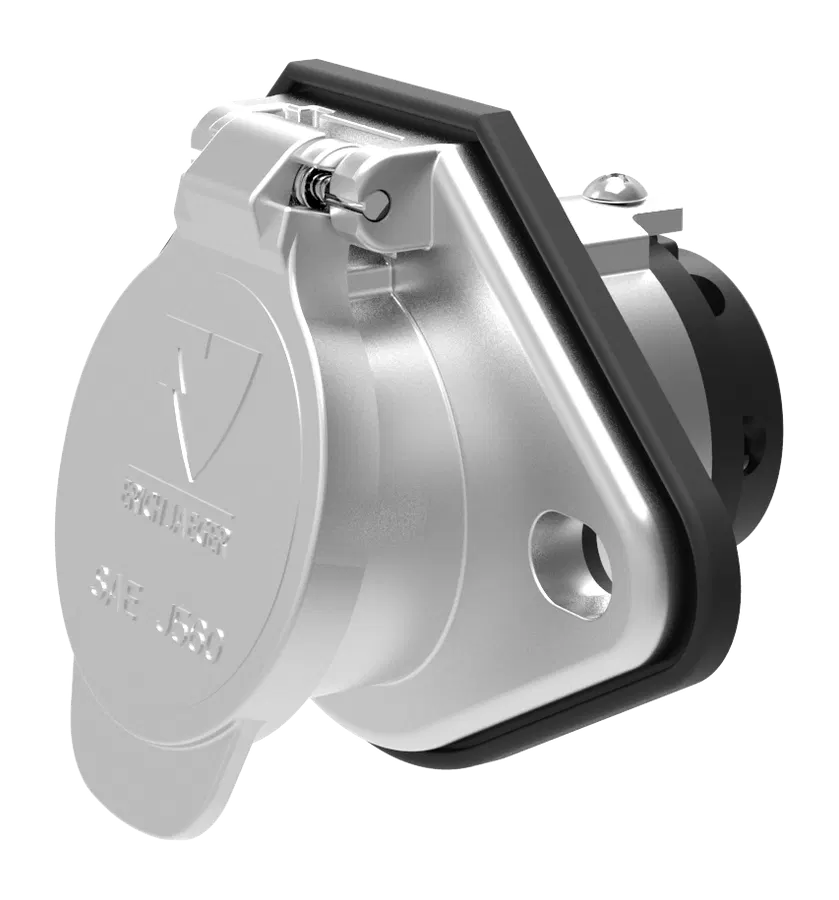 7P/12V Socket (SAE J560 Primary, ABS)