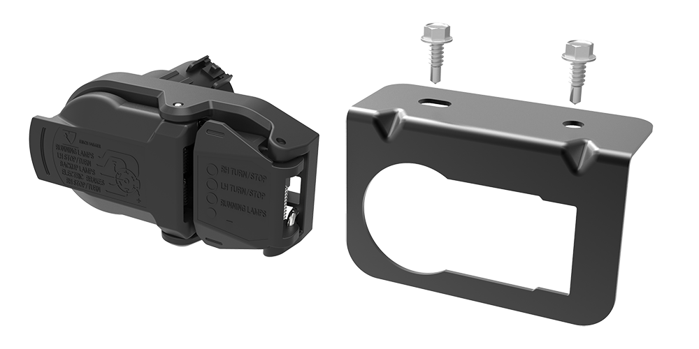 Matching socket: 7+4P/12V Combo-Socket (SAE J1239, SAE J2863) - with superior water protection