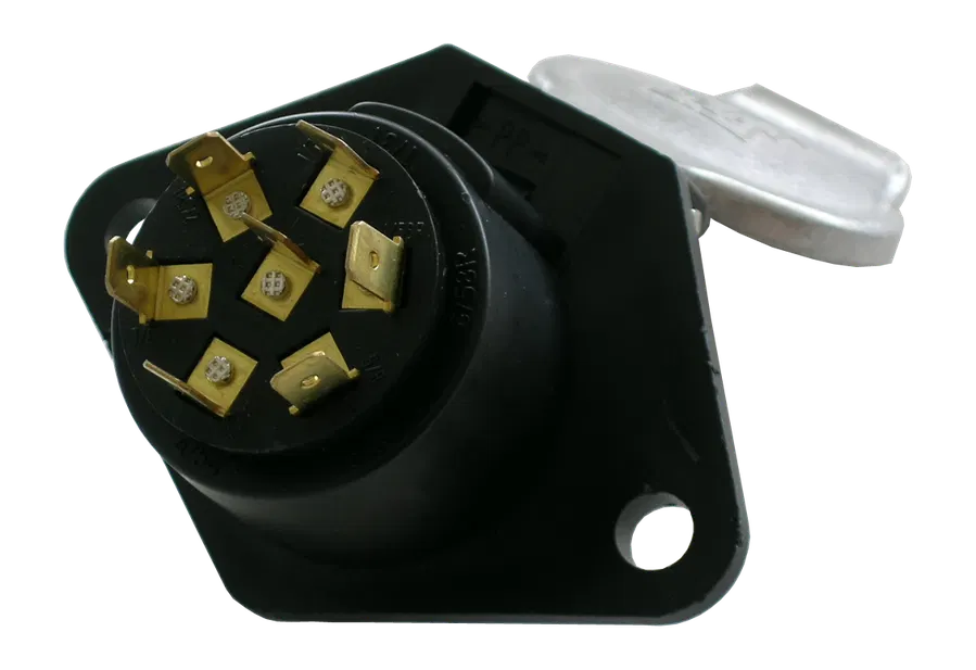 7P/24V Socket (ISO 1185 - Type N)