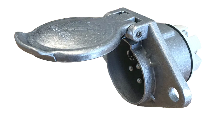 7P/24V Socket (ISO 3731 - Type S)
