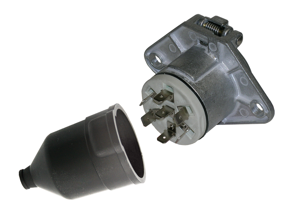 Matching socket: 7P/24V Socket (ISO 3731 - Type S)