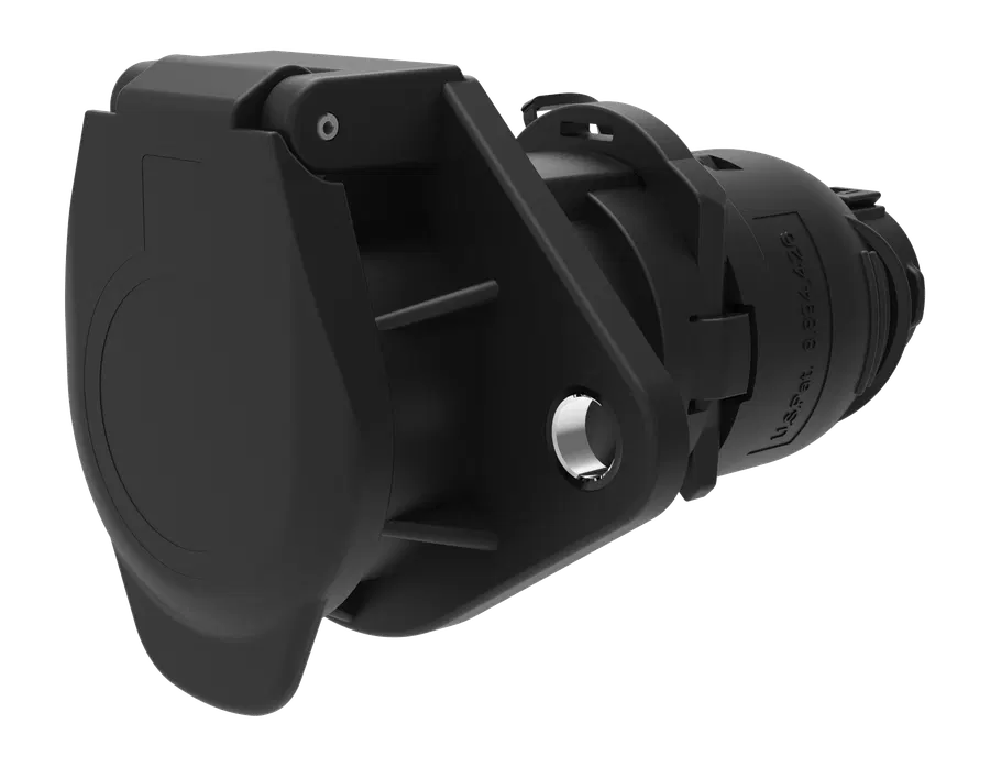 7P/24V 100% waterproof «JAEGER Expert» Socket (ISO 1185 - Type N)