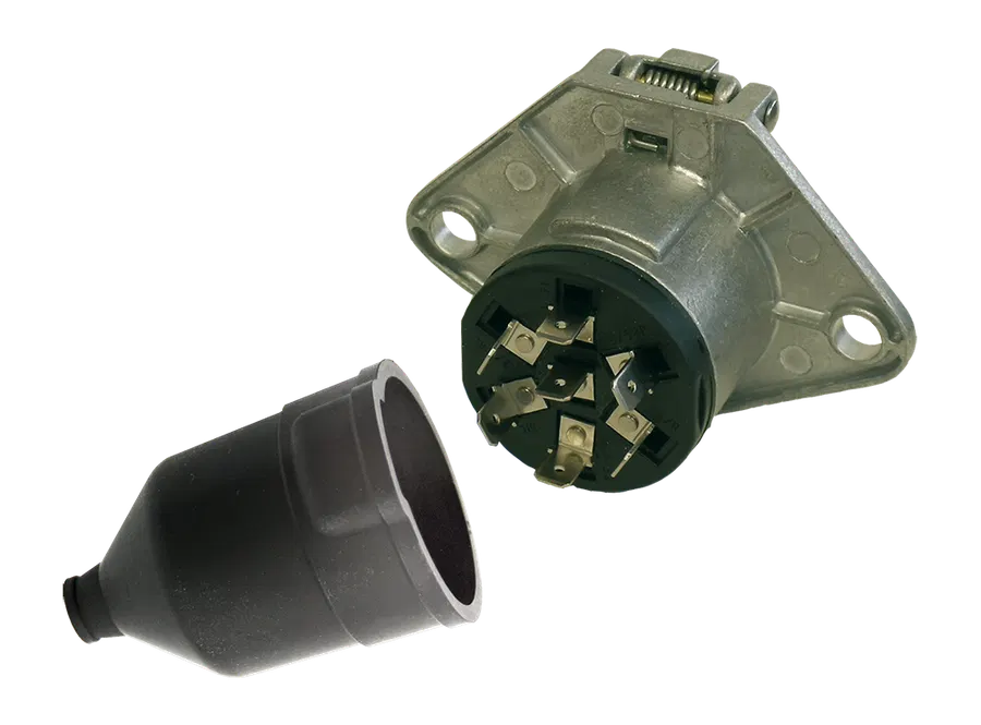 7P/24V Socket (ISO 1185 - Type N)