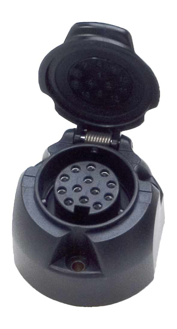 Passende Steckdose: 13P/12V Steckdose (ISO 11446)
