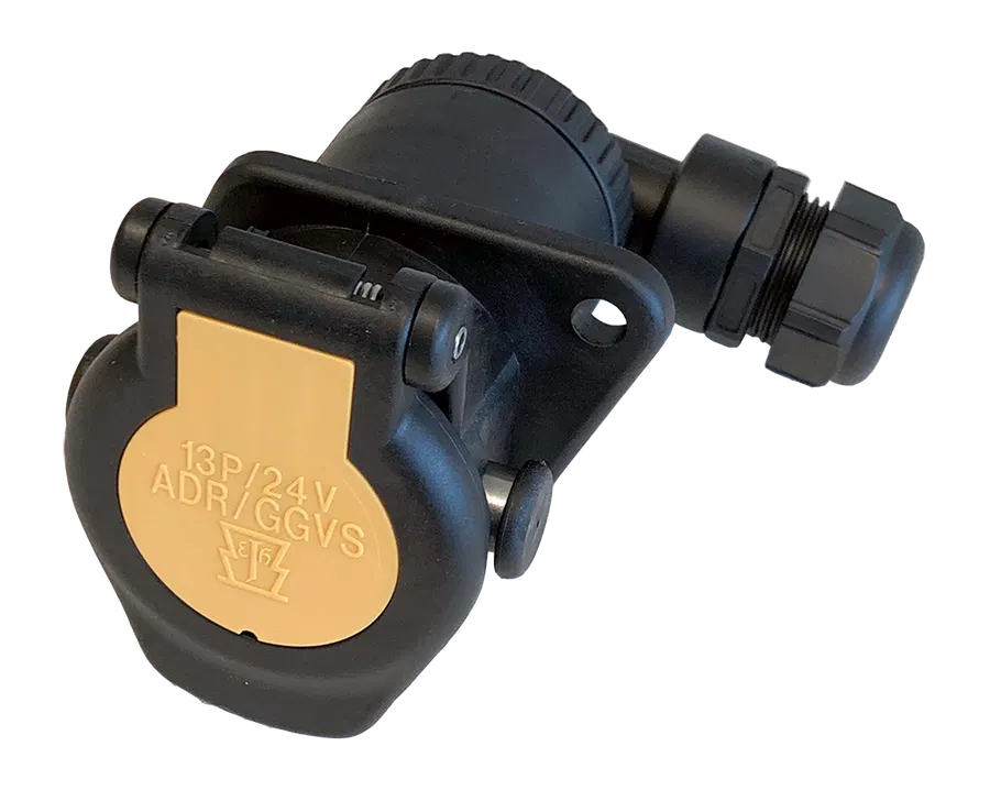 Matching socket: 13P/24V Socket (ISO 12098 - 13P version ADR)