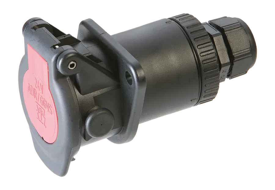 15P/24V Socket (ISO 12098 ADR)
