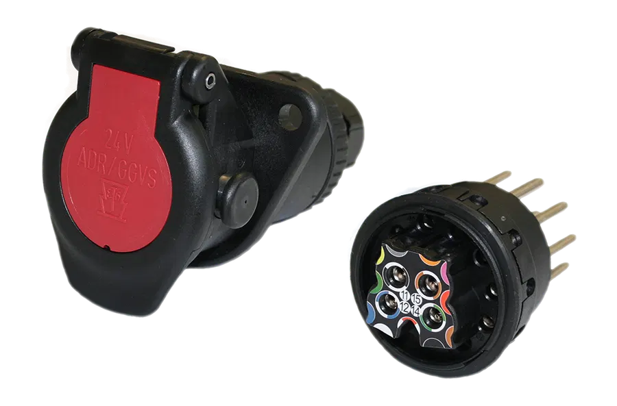 15P/24V Socket (ISO 12098 ADR)