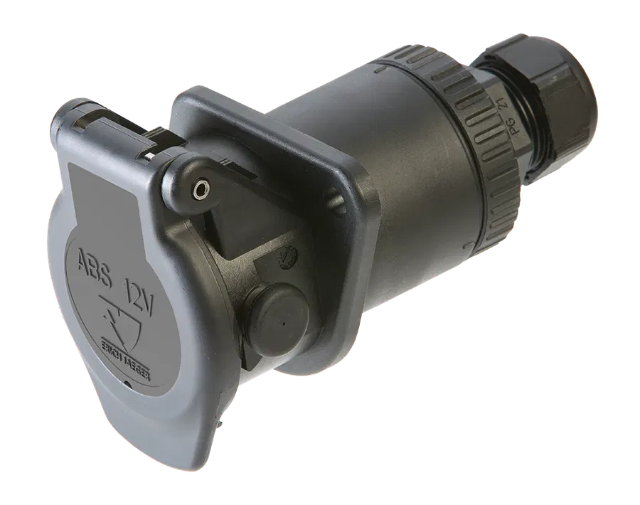 7P/12V Socket (ISO 7638-2 ABS, EBS, ADR)