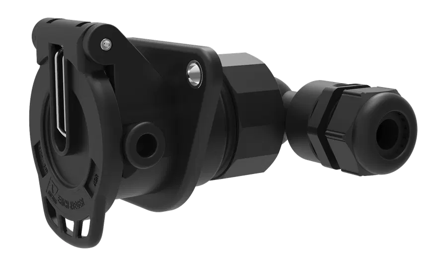7P/24V «JAEGER Basic» Socket (ISO 7638-1 ABS, EBS, ADR)