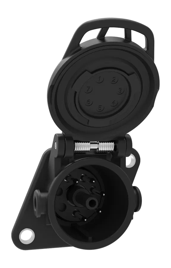 5P/24V «JAEGER Basic» Socket (ISO 7638-1 ABS, ADR)