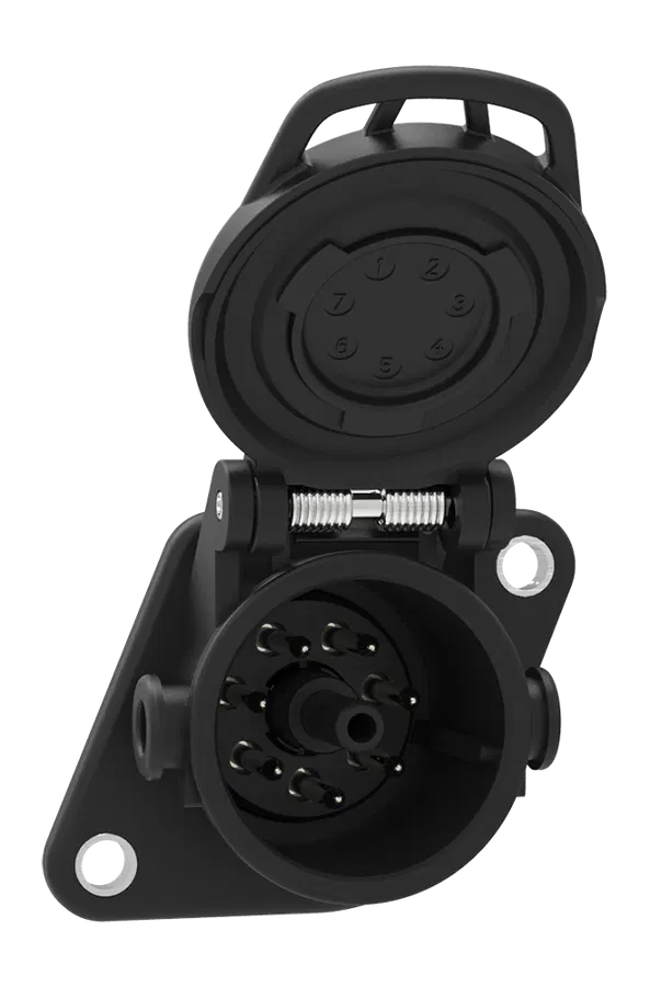 7P/12V «JAEGER Basic» Socket (ISO 7638-2 ABS, EBS, ADR)