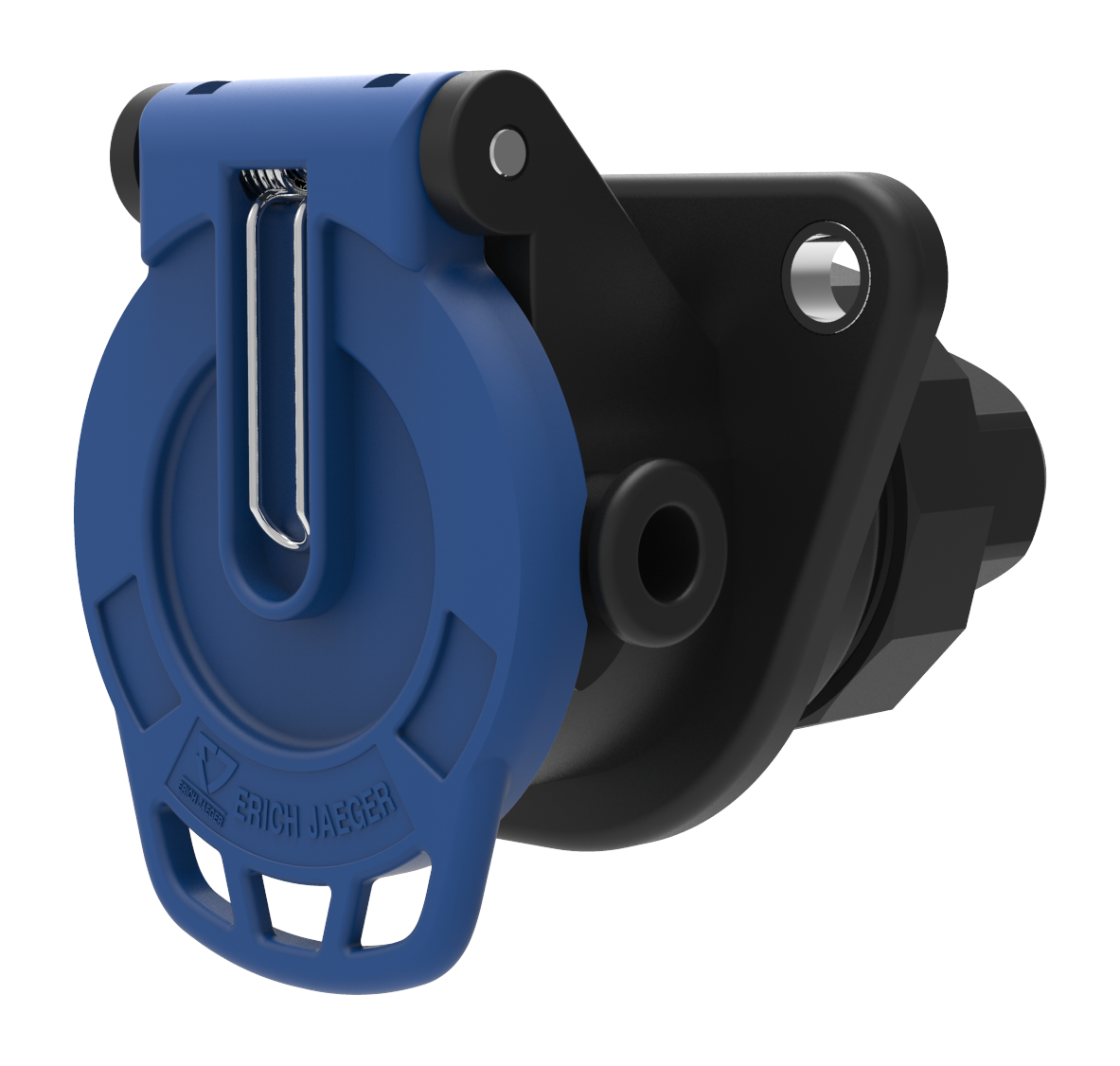 Matching socket: 7P «JAEGER Basic Blue» Socket (without standard) - for video transmission