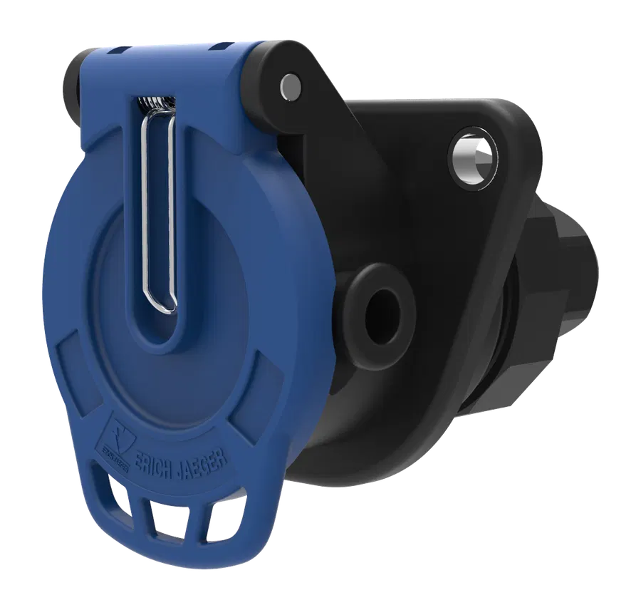 7P «JAEGER Basic Blue» Socket (without standard) - for video transmission