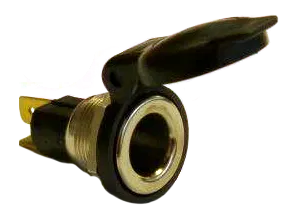 2P/6-24V(16A) (hand lamp-) Socket (ISO 4165)