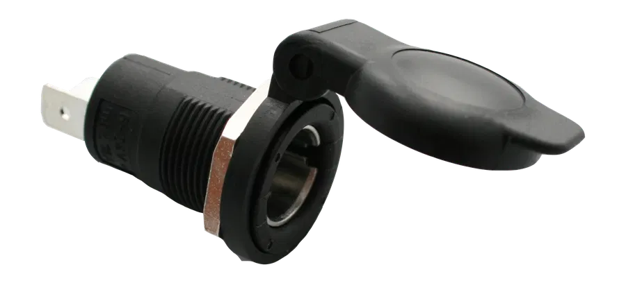 Matching socket: 2P/6-24V(16A) (hand lamp-) Socket (ISO 4165)