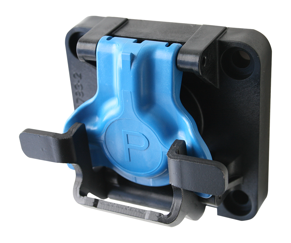 Matching socket: 9P/12V «ISOBUS» parking socket (ISO 11783-2) - Breakaway Connector - fits for all ISOBUS 9P plugs