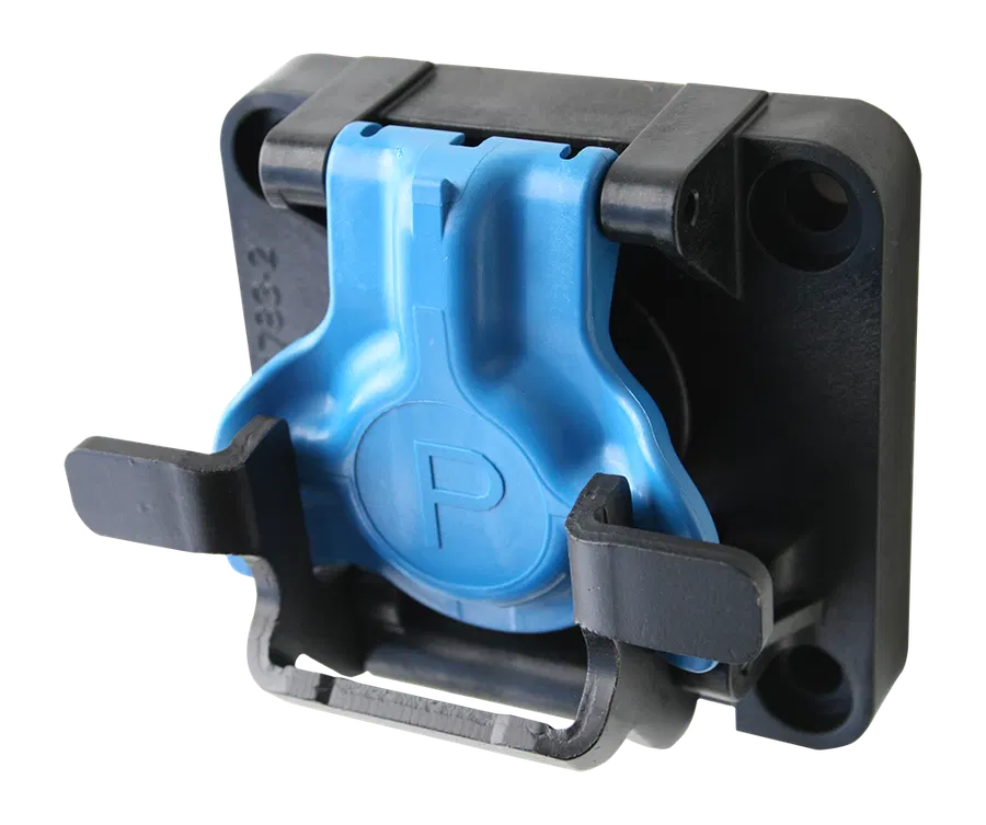 9P/12V «ISOBUS» parking socket (ISO 11783-2) - Breakaway Connector - fits for all ISOBUS 9P plugs