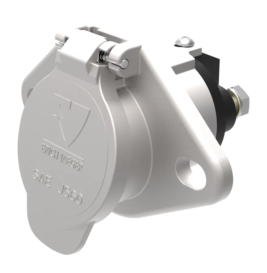 2P/12V(100A) Socket (SAE J560, SAE J3082) - for liftgate and battery charging