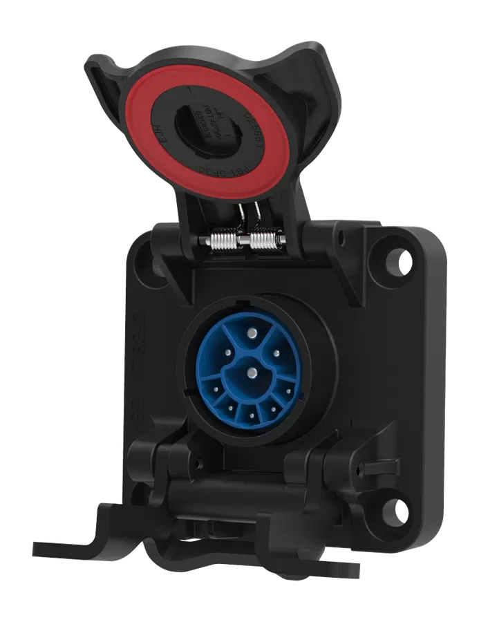 Matching socket: 9P/12V «ISOBUS (IBBC) 120» Socket (ISO 11783-2) - Breakaway Connector