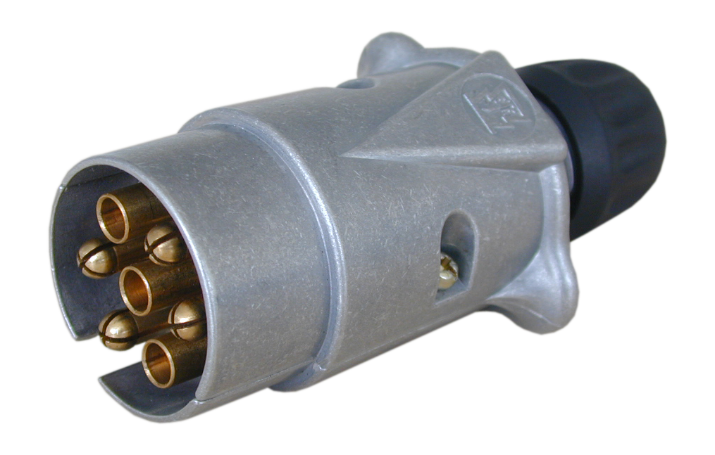 Fiche correspondante: 7P/12V fiche (ISO 1724 - Type N)