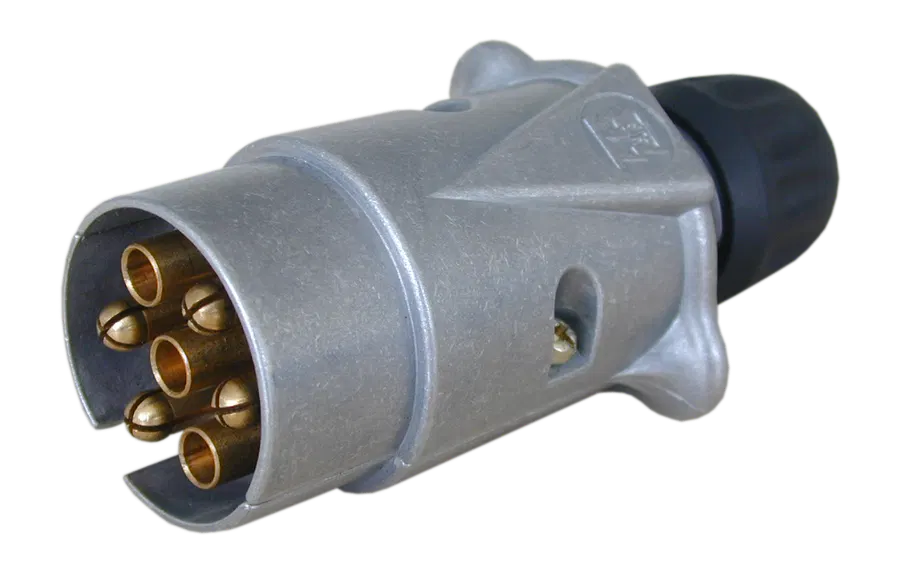 Fiche correspondante: 7P/12V fiche (ISO 1724 - Type N)
