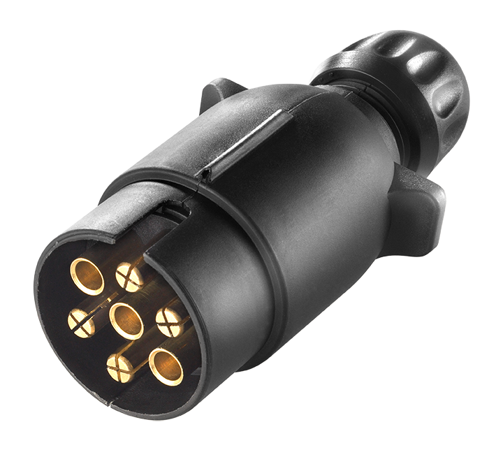 Matching plug: 7P/12V Plug (ISO 1724 - Type N)