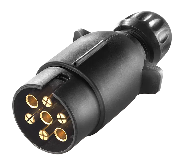 Matching plug: 7P/12V Plug (ISO 1724 - Type N)