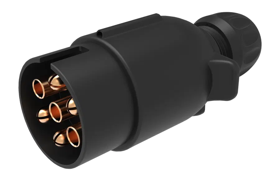 Fiche correspondante: 7P/12V fiche (ISO 1724 - Type N)