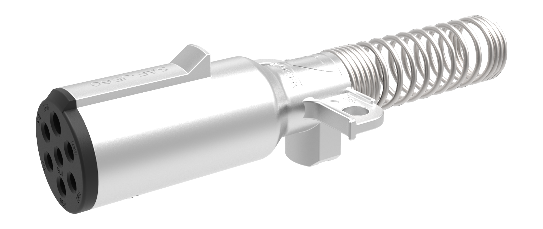 Matching plug: 7P/12V Plug (SAE J560 Primary, ABS)