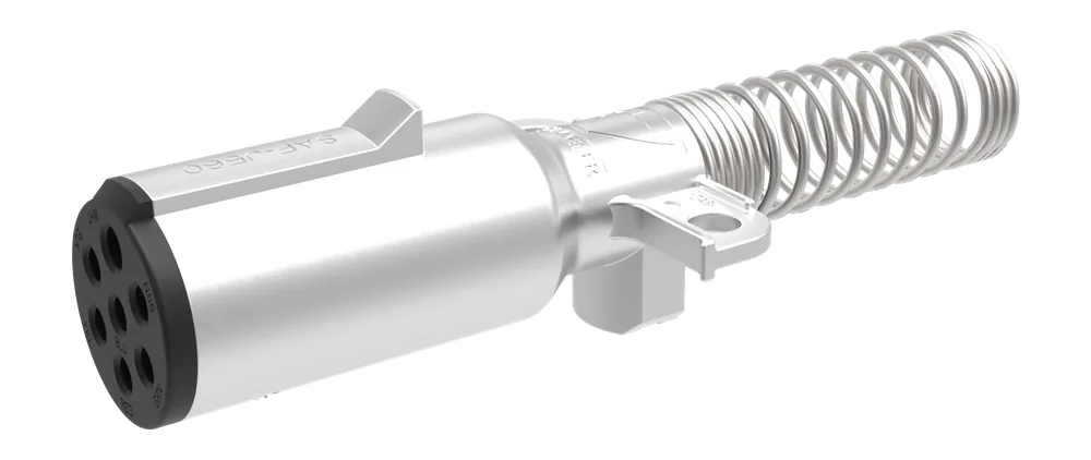 Matching plug: 7P/12V Plug (SAE J560 Primary, ABS)