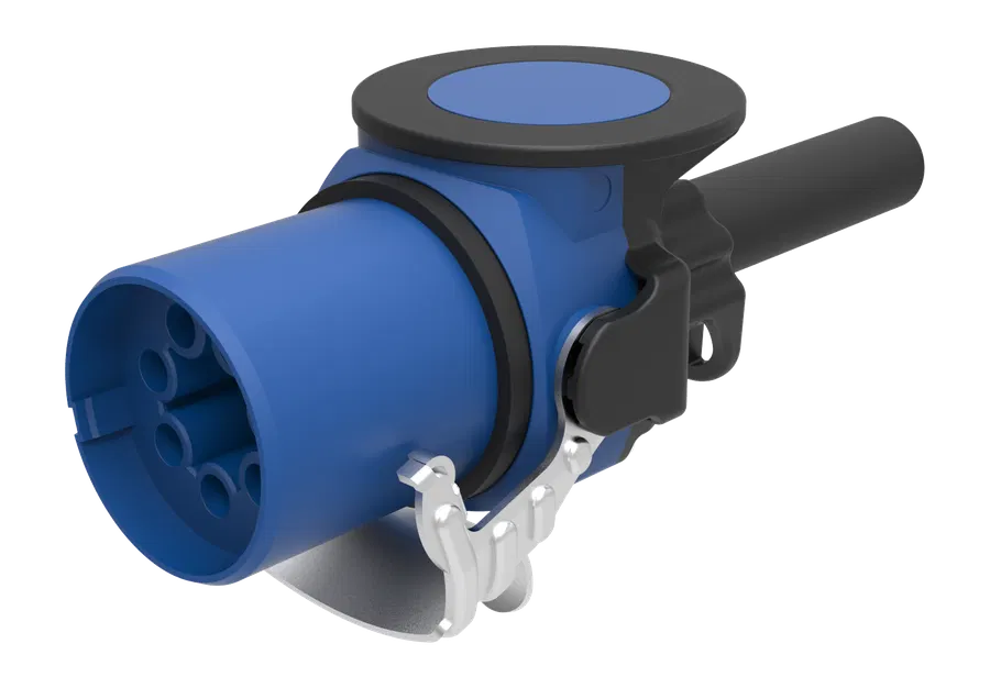 7P «JAEGER Basic Blue» Plug (without standard) - for video transmission