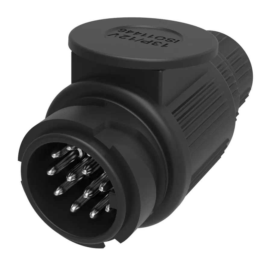 Matching plug: 13P/12V Economy Plug (ISO 11446)