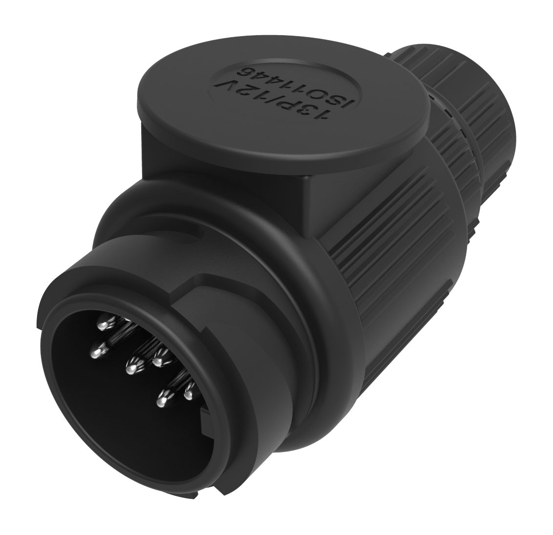 Matching plug: 13P/12V Economy Plug (ISO 11446)