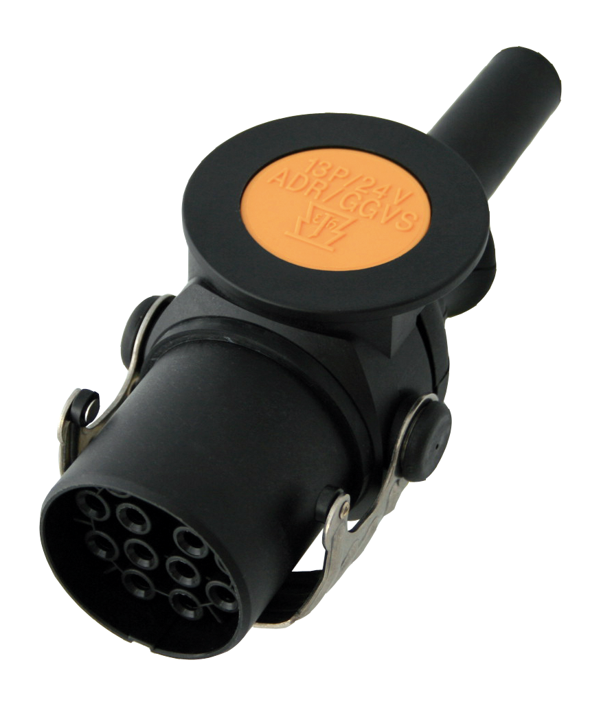 Matching plug: 13P/24V Plug (ISO 12098 - 13P version ADR)