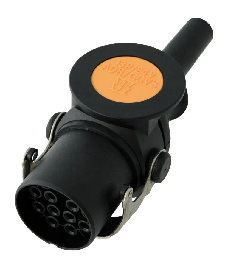 Passender Stecker: 13P/24V Stecker (ISO 12098 - 13P version ADR)