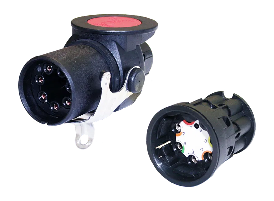 Passender Stecker: 7P/24V Stecker (ISO 7638-1 ABS, EBS, ADR)