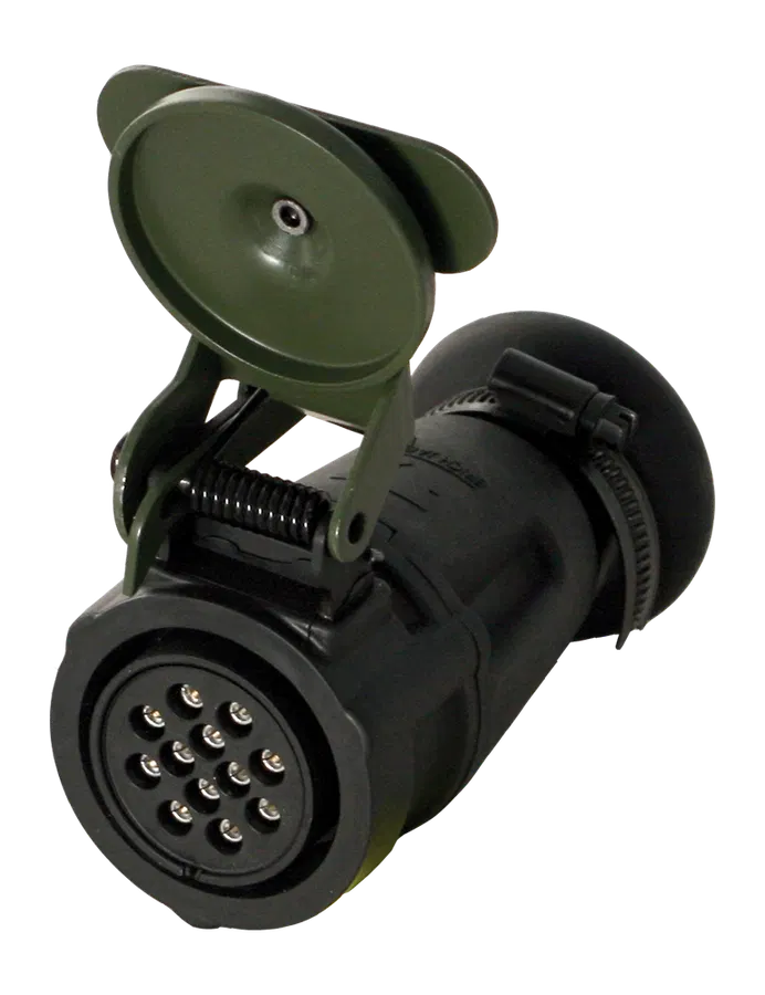 Matching plug: 12P/24V plug with socket contacts (VG 96923 B1-12S / MS75020-2)