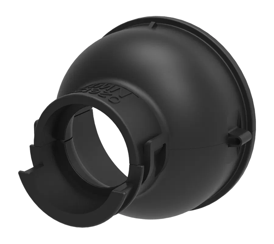 corrugated tube outlet - for JAEGER Expert sockets