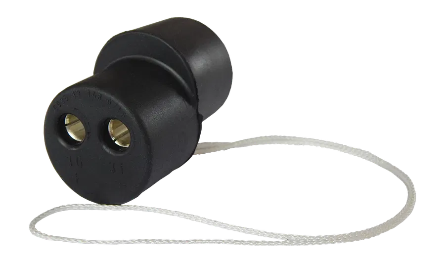 2P/24V(168A) Coupler (VG 96917) - without screw caps for connection of 2 connecting cables