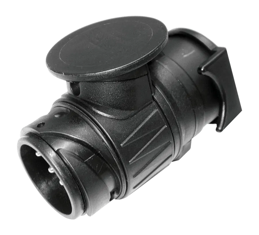Short adapter - from vehicle (13P/12V) to trailer (7P/12V)