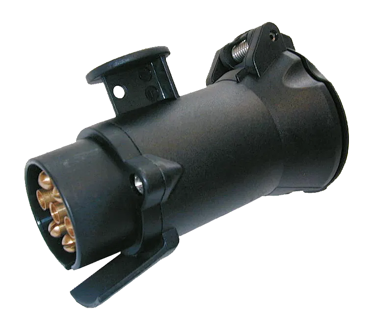 "MIKA" short adapter - from vehicle (7P/12V) to trailer (13P/12V)