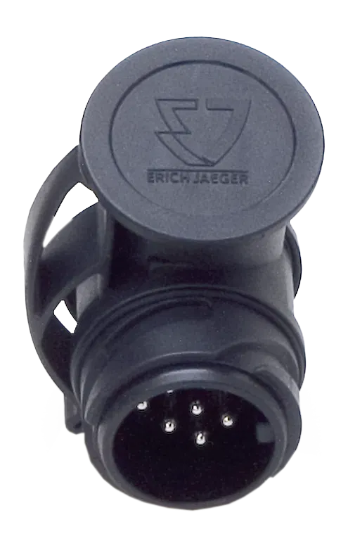 "Shorty" Mini-Kurzadapter - vom Fahrzeug (13P/12V) zum Anhänger (7P/12V)