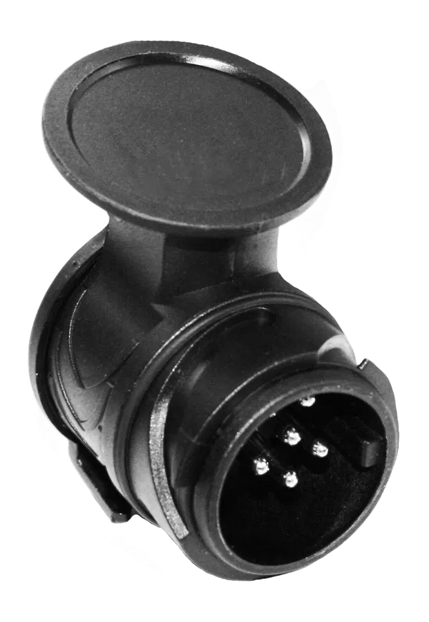 Adaptateur correspondant: Economy "Shorty" mini adaptateur court - du véhicule (13P/12V) vers la remorque (7P/12V)