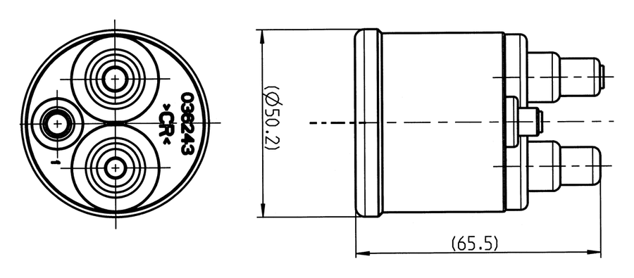 7P/24V Seal (ISO 1185 - Type N, ISO 3731 - Type S)