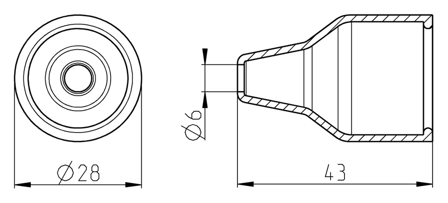 3P/6-24V Seal (DIN 9680)