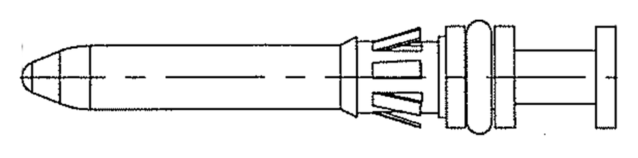 contact pin - for JAEGER Basic sockets