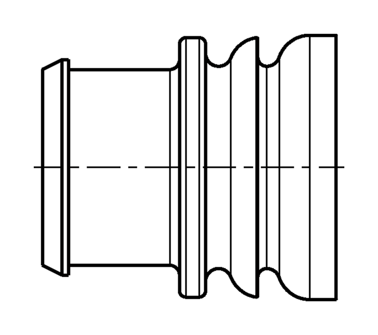 Matching plug: Stuff plug - for JAEGER Expert socket - is mandatory for unoccupied chambers in order to ensure water tightness)