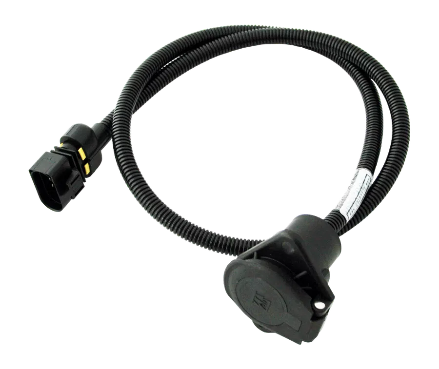 Passendes Kabel: 7P/24V Versorgungskabel - mit 7P/24V Steckdose (ISO 1185) und 8P connector (DIN 72580)