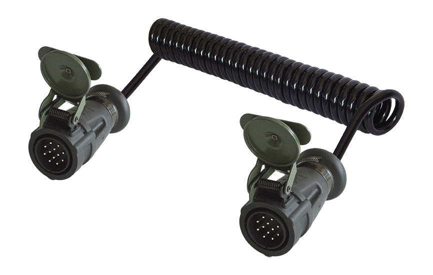 Matching coil: 12P/24V Coil (VG 96927-22) - with 2x 12P/24V plug with contact pins (accord. to VG 96923 B2-12P)