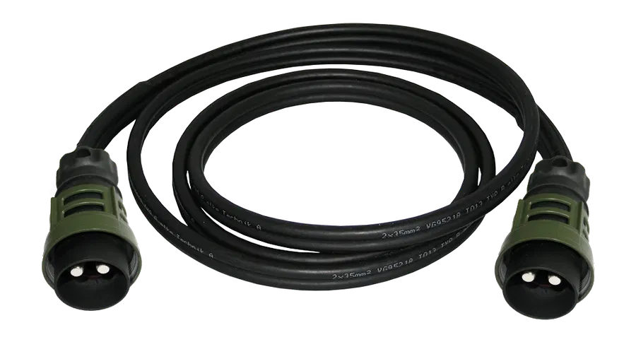 2P/24V(135A) Cable (VG 96927-12 A) - - 35mm² twin cable with 2x 2P/24V plugs with screw ring (according to VG 96917)